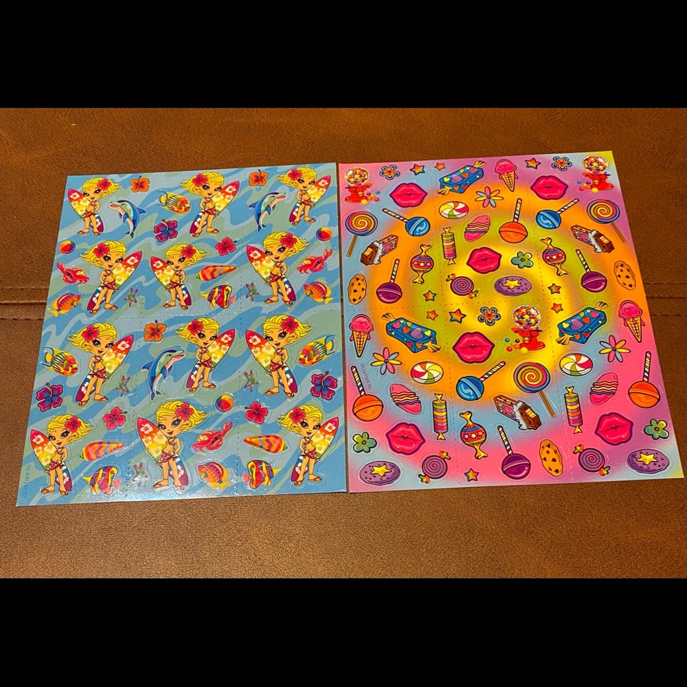 Lisa Frank Stickers - Picture 1 of 2